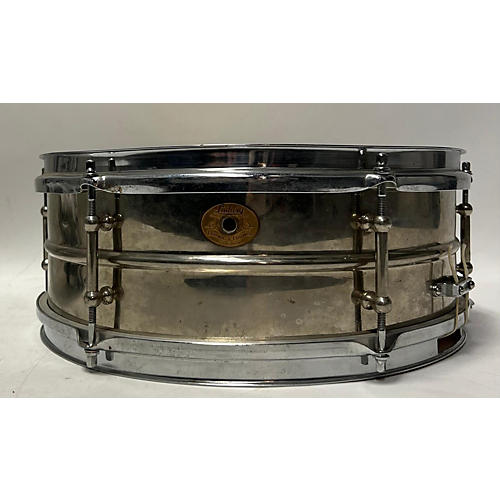 Ludwig Vintage 1920s Ludwig 5X14 ANNIVERSARY Drum Chrome Chrome 8