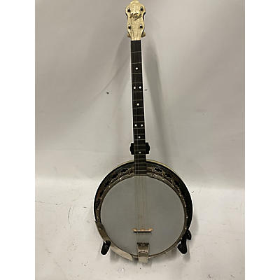 May Bell Vintage 1920s MAY BELL TENOR BANJO Natural Banjo