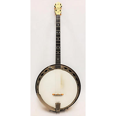 Vintage 1920s Maybell Tenor Banjo Steel Banjo