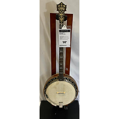 Vintage 1920s Royal Artist banjo c Antique Natural Banjo