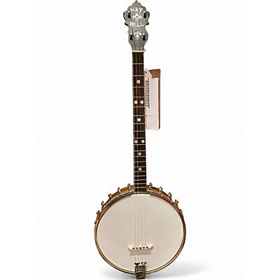 Vintage 1920s Slingerland May Bell Natural Banjo