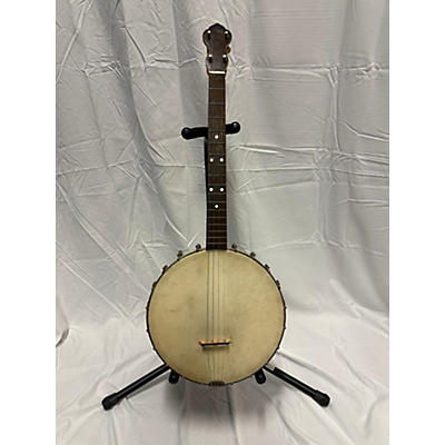 Slingerland Vintage 1920s Slingerland Maybell 17 Open Back Banjo Natural Banjo