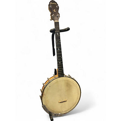 Vintage 1920s Slingerland PRINCESS Natural Banjo