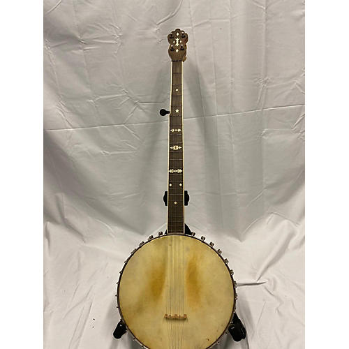 Vintage 1920s Supertone Dixie Wonder Natural Banjo