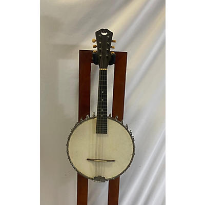Vintage 1920s Thomas Goggan And Brothers Whyte Laydie Banjo Mandolin Natural Banjo