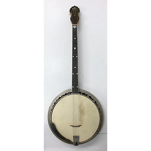 Vega Vintage 1920s Vega Professional Tenor Natural Banjo Natural