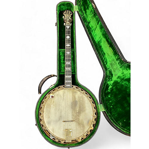 Vintage 1920s Vega Soloist Banjo Natural Banjo Natural