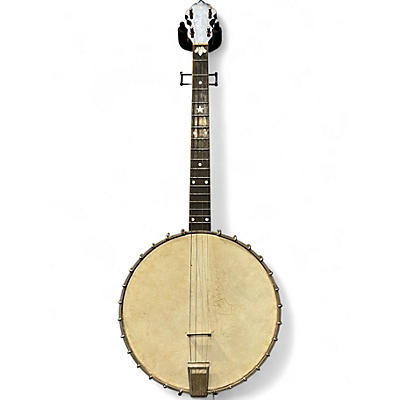 Vintage 1920s Vega Style M Tenor Natural Banjo