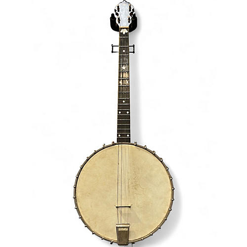 Vintage 1920s Vega Style M Tenor Natural Banjo Natural