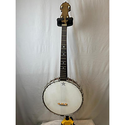 Vega Vintage 1920s Vega Style N Tenor Natural Banjo