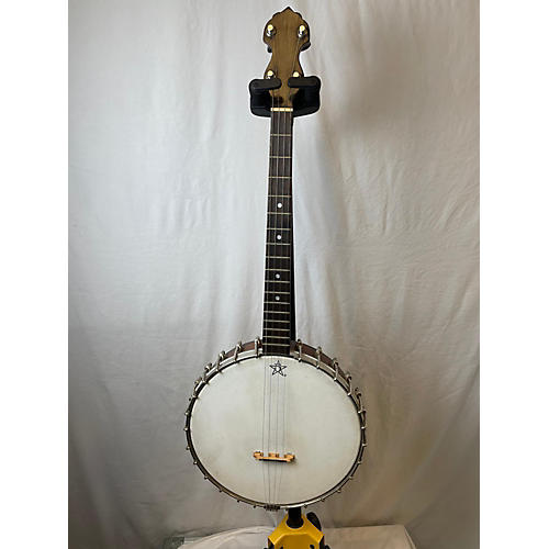 Vintage 1920s Vega Style N tenor Natural Banjo Natural