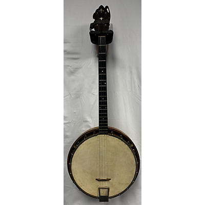 Weymann Vintage 1920s Weymann Tenor Banjo Vintage Natural Banjo