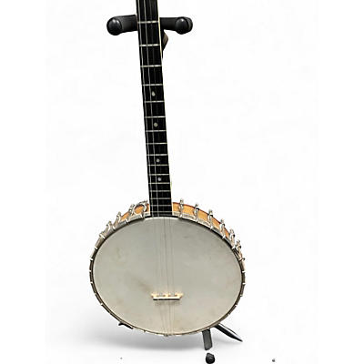 Vintage 1923 Vesa LITTLE WONDER TENOR BANJO Natural Banjo