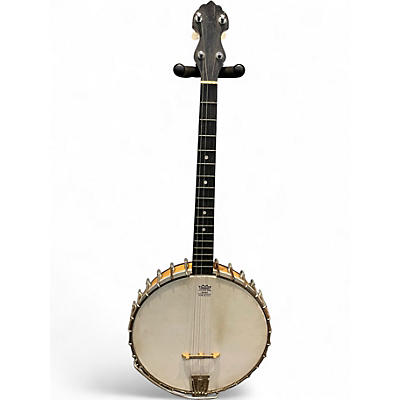 Vintage 1925 Vega LITTLE WONDER 4 STRING TENOR BANJO Natural Banjo