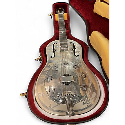 Vintage 1930 National Style O Resonator Chrome Acoustic Guitar