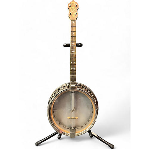 Vintage 1930s Bacon & Day Special Tenor Natural Banjo Natural