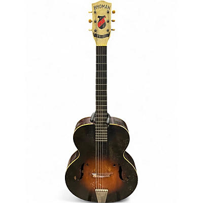 Vintage 1930s Broman PRIDE Antique Amber Acoustic Guitar