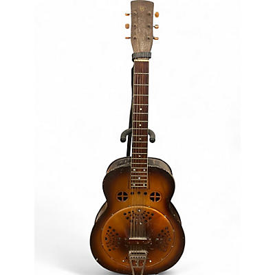 Vintage 1930s Dobro M-32 Brown Burst Acoustic Guitar