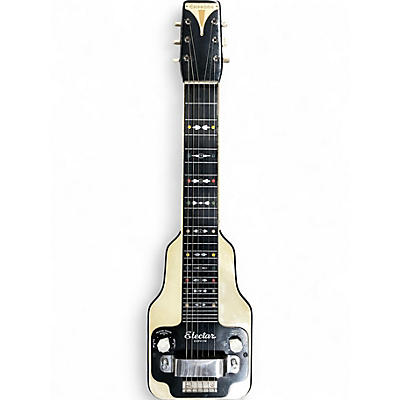 Vintage 1930s Epiphone ELECTAR ZEPHYR  BLACK WITH WHITE TOP Lap Steel