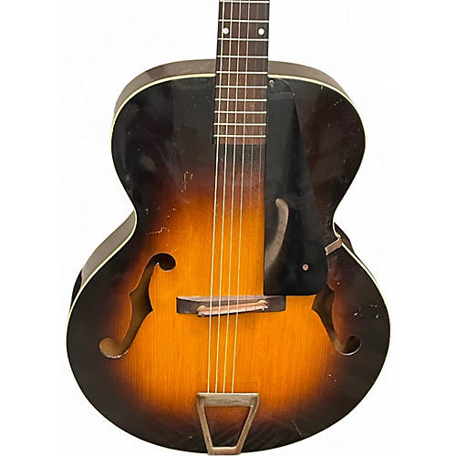 Vintage 1930s Kalamazoo KG-22 2 Color Sunburst Acoustic Guitar 2 Color Sunburst