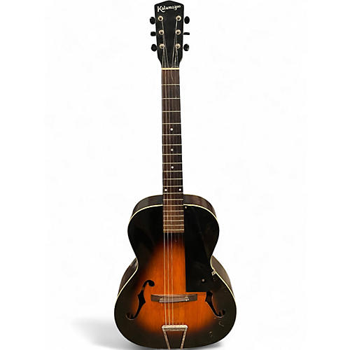 Vintage 1930s Kalamazoo KG22 Sunburst Acoustic Guitar Sunburst