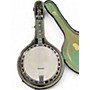Vintage 1930s Ludwig Kingston Tenor Brown Banjo Brown