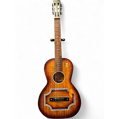 Vintage 1930s Regal Square Neck Natural Acoustic Guitar