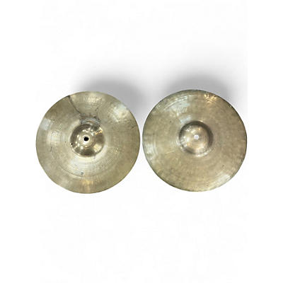 Vintage 1930s Zildjian 12in Avedis Hi Hat Pair Cymbal