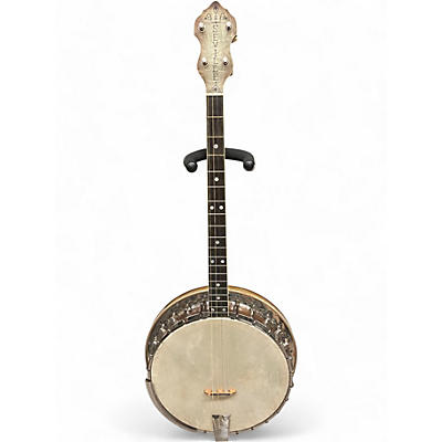 Vintage 1938 Bacon & Day Seville Tenor Banjo Natural Banjo