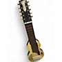 Vintage 1940s Eddie Alkire E HARP Cream Lap Steel Cream