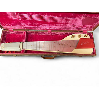 Vintage 1940s Gibson BR-1 ULTRATONE LAP STEEL OHSC WHITE Lap Steel