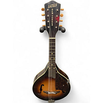 Vintage 1940s Gretsch Guitars New Yorker Sunburst Mandolin