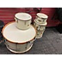 Vintage Leedy Vintage 1940s Leedy 5 piece Victor White Drum Kit White