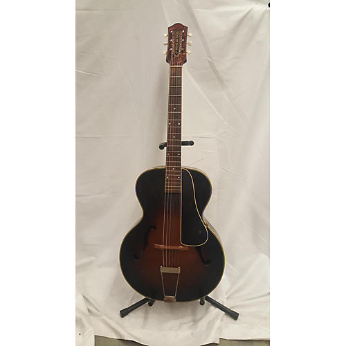 Vintage 1940s MARVEL ARCHTOP 2 Color Sunburst Acoustic Guitar 2 Color Sunburst