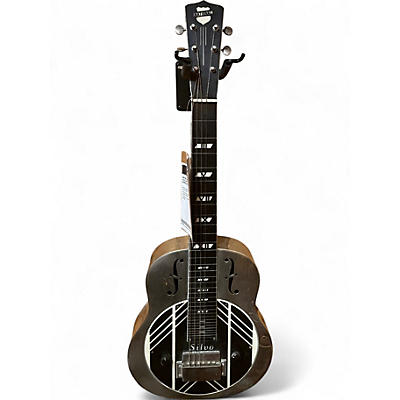 Vintage 1940s National SILVO LAPSTEEL Metallic Silver Lap Steel