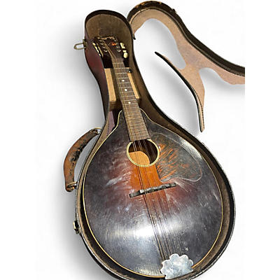Vintage 1940s Recording King MANDOLIN Brown Sunburst Mandolin