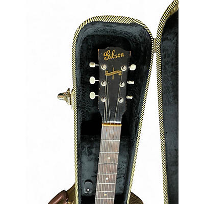 Vintage 1943 Gibson J45 Standard 2 Color Sunburst Acoustic Electric Guitar