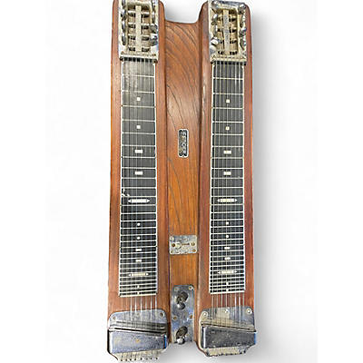 Vintage 1950 Fender DUAL 8 LAP STEEL Natural Lap Steel