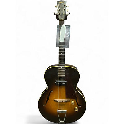 Vintage 1950 Gibson ES125 Natural Hollow Body Electric Guitar