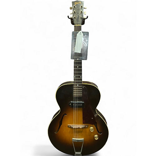 Vintage 1950 Gibson ES125 Natural Hollow Body Electric Guitar Natural