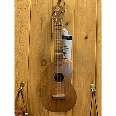 Vintage 1950s Favilla U2 Soprano Antique Natural Ukulele