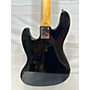 Vintage Fender Vintage 1950s Fender Jazz Bass Black Electric Bass Guitar Black