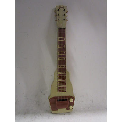 Gibson Vintage 1950s Gibson BR-9 Lap Steel Cream Solid Body Electric Guitar