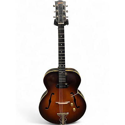 Vintage 1950s Gibson ES-125 Sunburst Hollow Body Electric Guitar