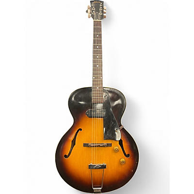 Vintage 1950s Gibson ES125 Tobacco Sunburst Hollow Body Electric Guitar