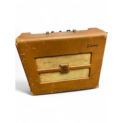 Vintage 1950s Gibson GA20 Brown G Logo Tube Guitar Combo Amp