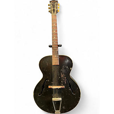 Vintage 1950s Gibson L-48 Archtop Ebony Acoustic Guitar