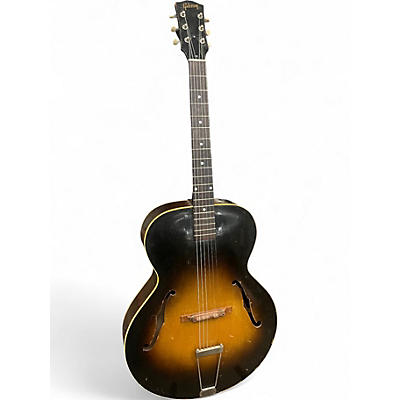 Vintage 1950s Gibson L-48 Sunburst Acoustic Guitar