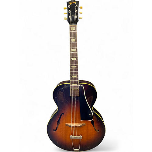 Vintage 1950s Gibson L-50 2 Tone Sunburst Acoustic Guitar 2 Tone Sunburst