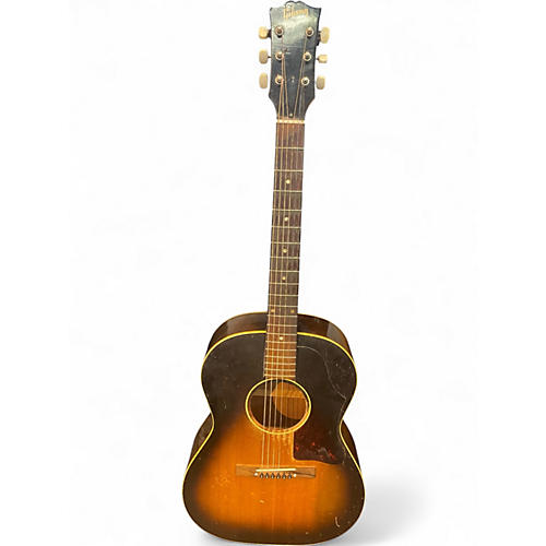 Vintage 1950s Gibson LGL-1 Natural Acoustic Guitar Natural